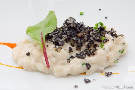 Restaurante Casa Claudio. Arroz cremoso con Torta del Casar