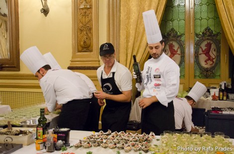 Showcooking de Juanjo Ruiz (La Salmoreteca)