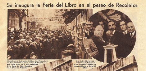 Inauguración Feria del Libro de Madrid