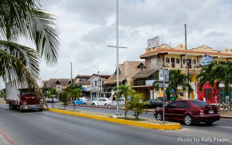 Avenida de Tulum, calle principal