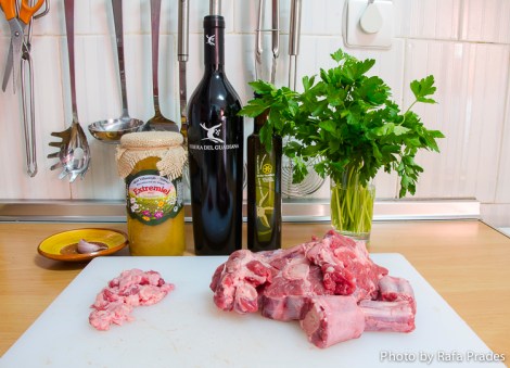 Algunos de los ingredientes con D.O.P. e I.G.P. de la receta Algunos de los ingredientes con D.O.P. e I.G.P. de la receta