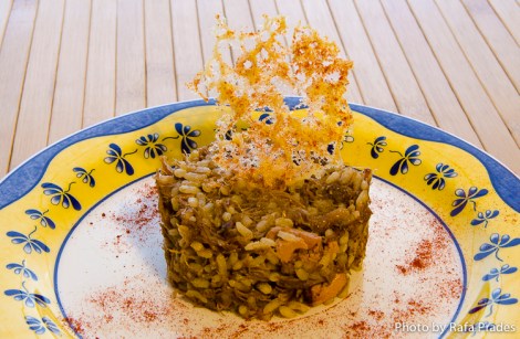 Arroz de rabo de Ternera de Extremadura con foie Arroz de rabo de Ternera de Extremadura con foie