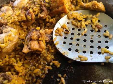 Arroz con pollo y conejo