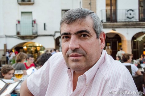 Vicente Méndez, embajador de la despensa extremeña Vicente Méndez, embajador de la despensa extremeña