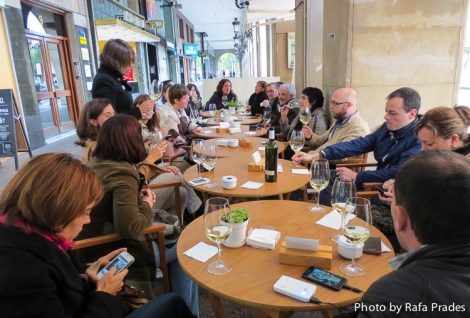 GastroNómadas en la terraza de Tondeluna (Logroño)