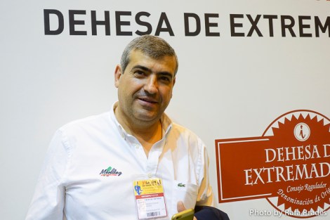 Vicente Méndez, embajador de la despensa extremeña Vicente Méndez, embajador de la despensa extremeña