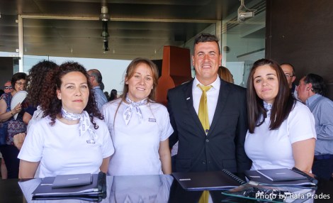 Parte del equipo de Bodegas HABLA