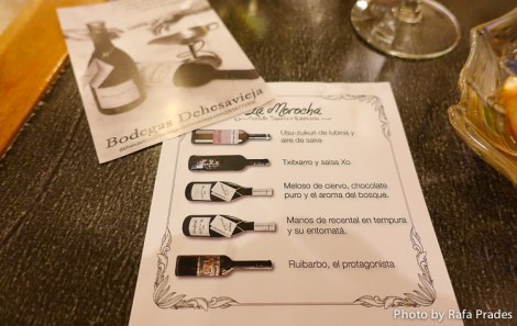 Cata de vinos de Bodegas Dehesavieja en La Morocha 