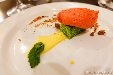 Postre de ruibarbo